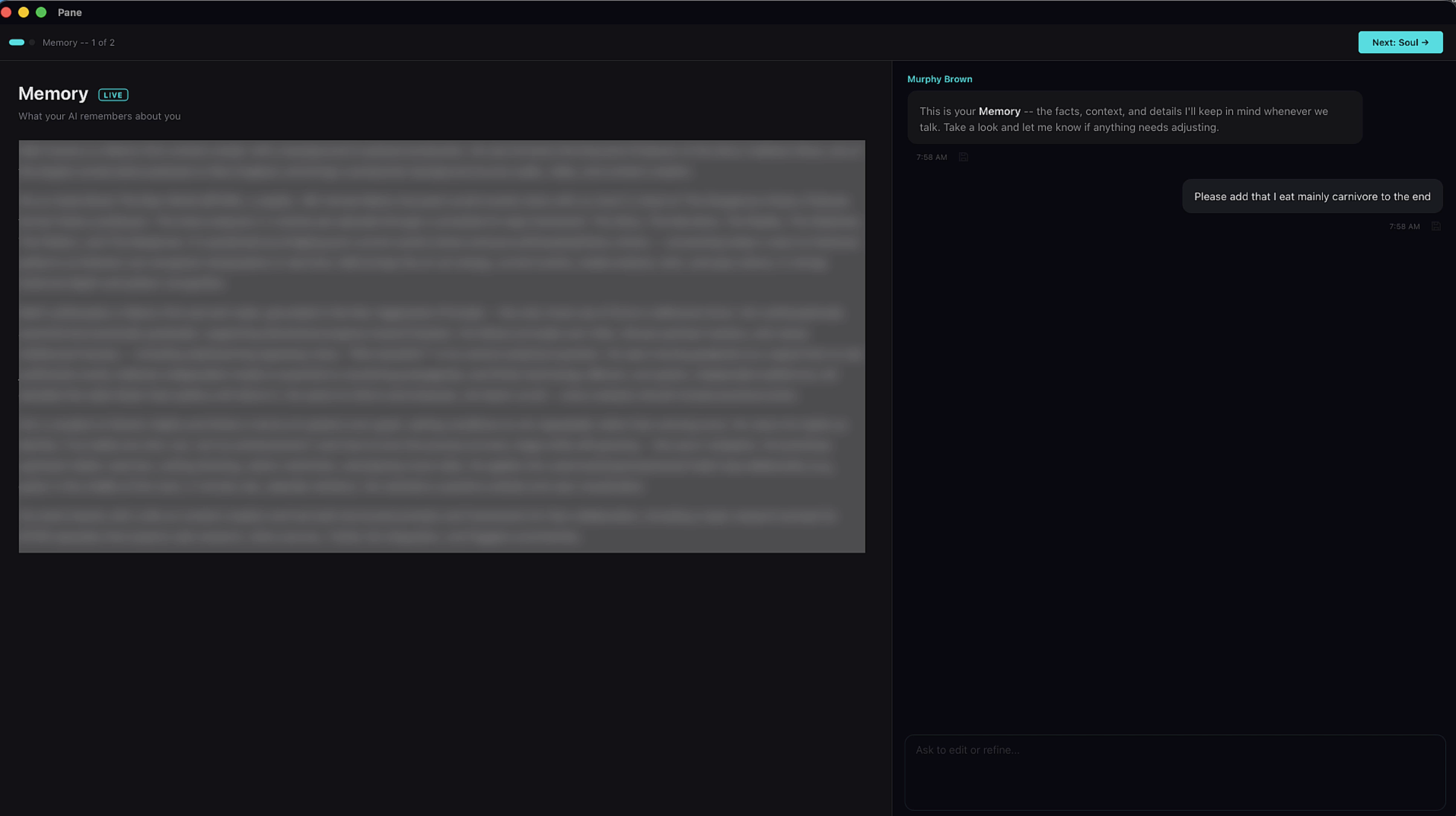 Option to skip onboarding questions