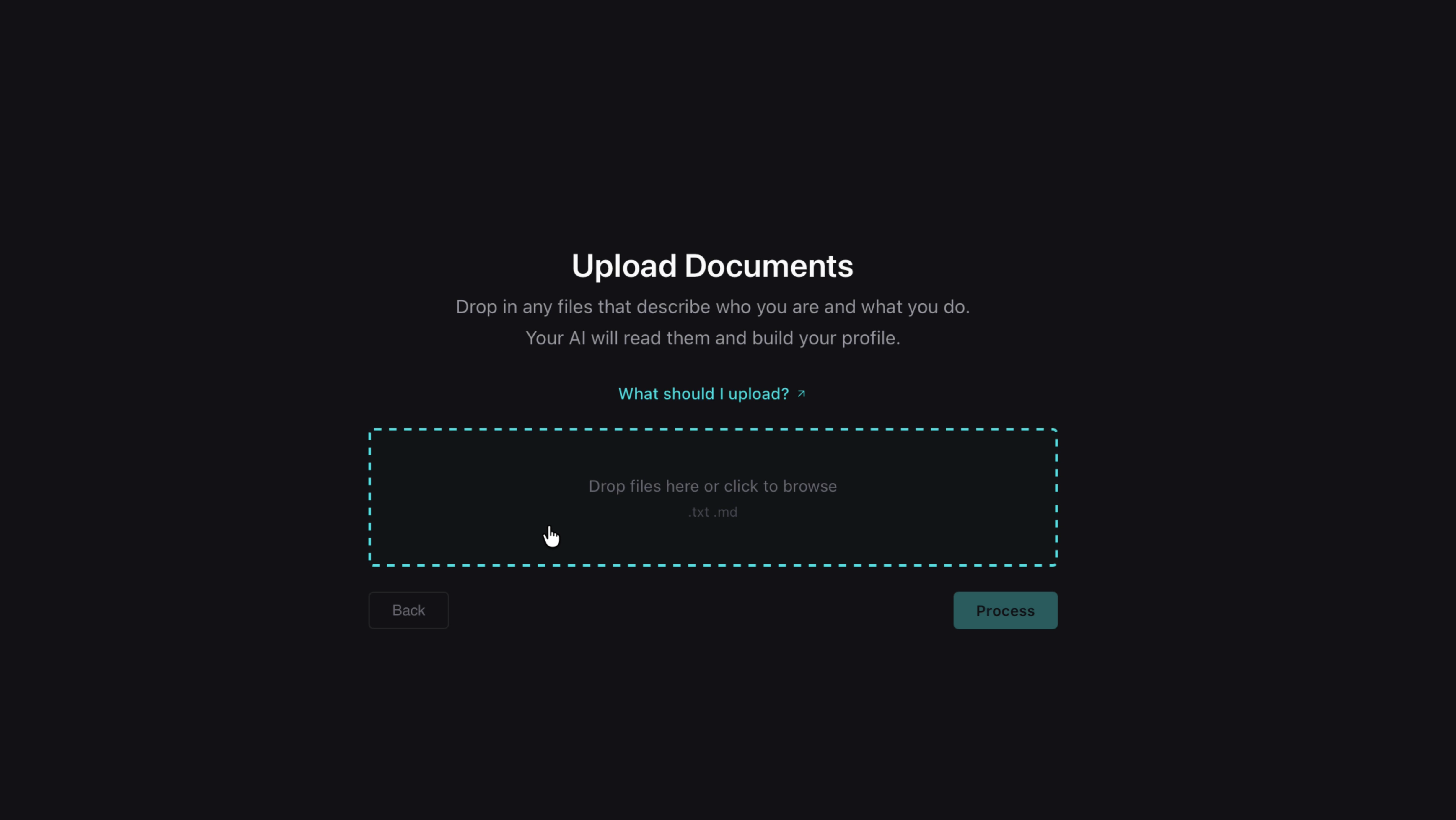 Preparing Your AI Profile